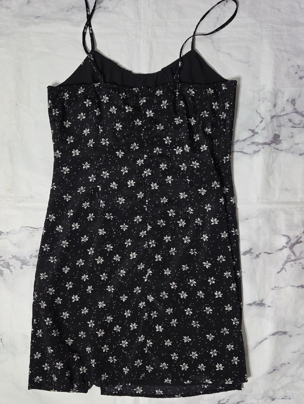Willow + Root Black Floral Mini Dress - Picture 7 of 7